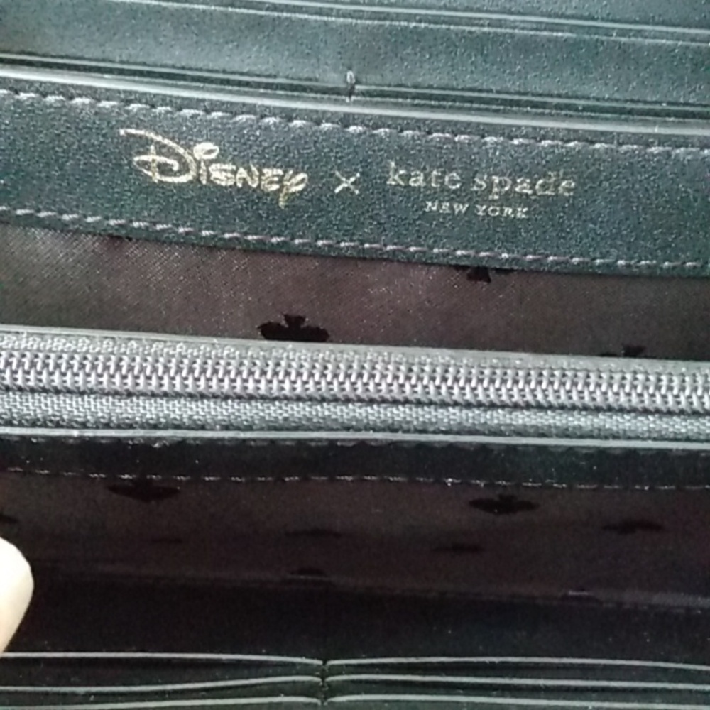 Kate Spade x Disney Polka Dot Minnie Mouse Large Continental Wallet - Picture 8 of 13